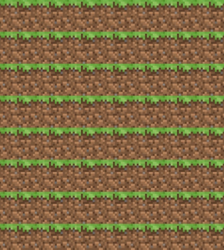 Grästuva, Minecraftinspirerad bomullsjersey - 4 veckors leveranstid
