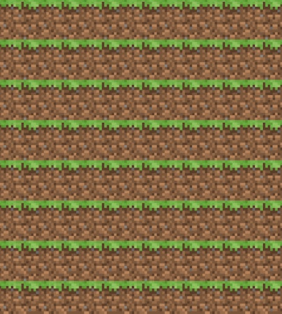 Grästuva, Minecraftinspirerad bomullsjersey - 4 veckors leveranstid