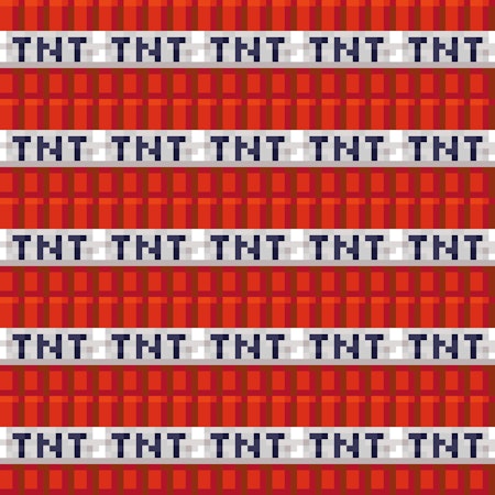 TNT, Minecraftinspirerad bomullsjersey - 4 veckors leveranstid
