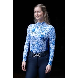 HKM Funktionströja Blue Flower