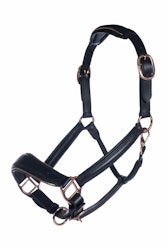 HKM Lädergrimma Rosegold