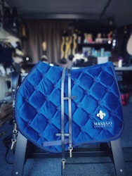 Masego Horsewear Royal Blue Velvet Hoppschabrak