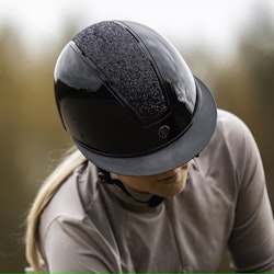 Hansbo Sport Ridhjälm Mips Vision Glitter/Svart