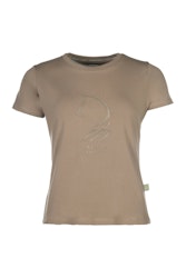 Lauria Garelli Livigno Horse Head T-shirt TAUPE