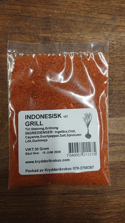 Grill Indonesisk