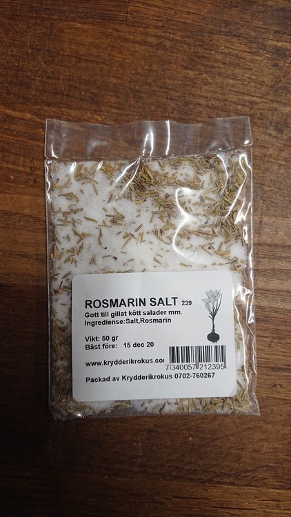 Rosmarinsalt - Krydd & Tebutiken