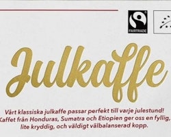 Julkaffe Fairtrade Johan Nyström