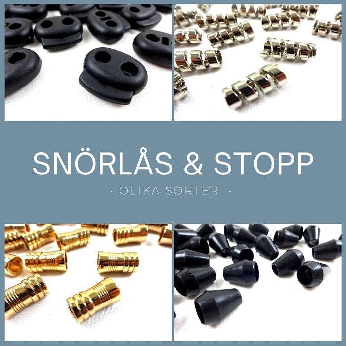 Snörlås, stopp m. m. - Jonic Textil AB
