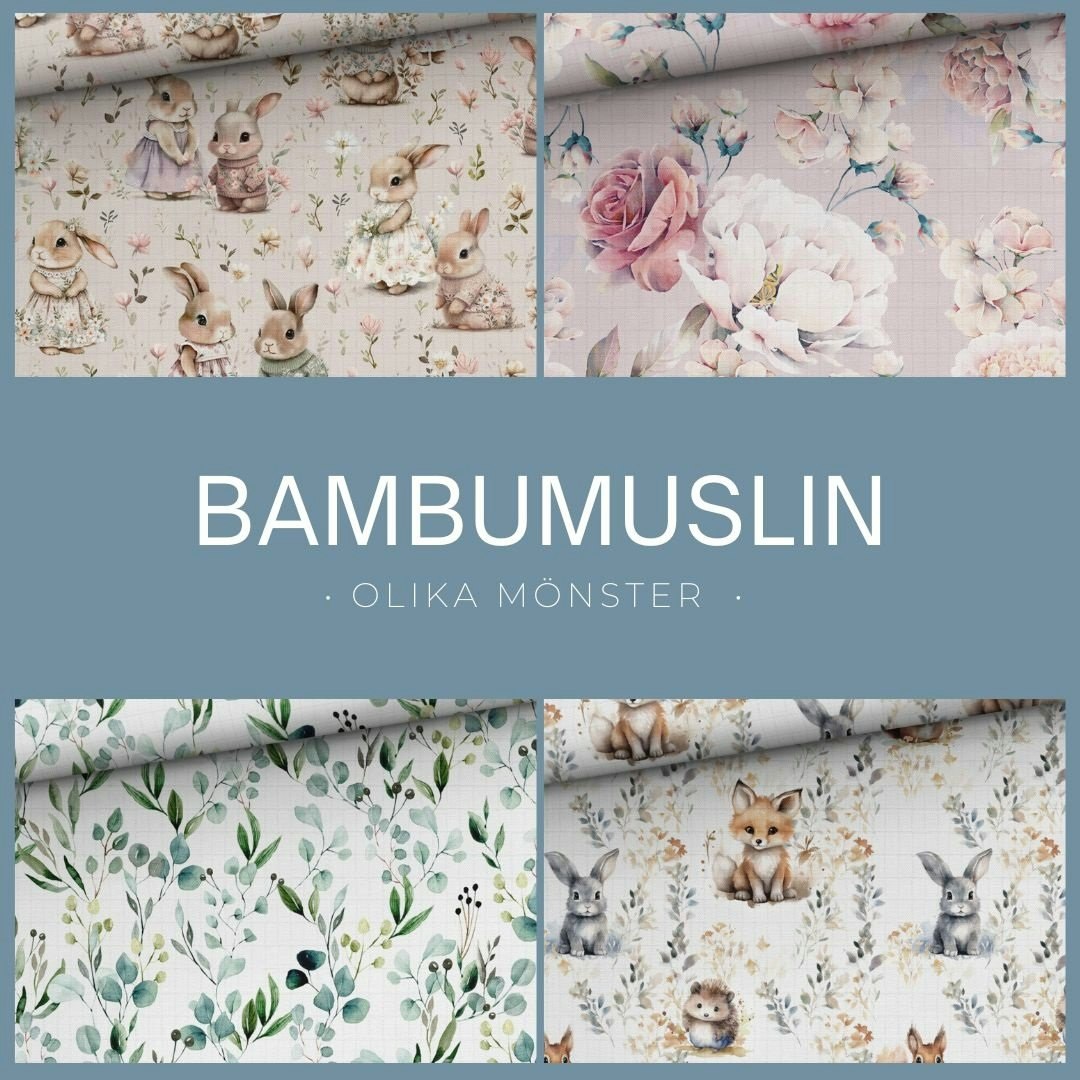 Bambumuslin - Jonic Textil AB