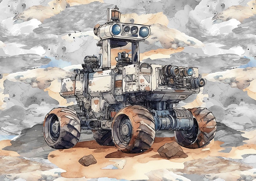 T6779 Joggingtyg Mars Rover (40 x 50 cm) 5-pack