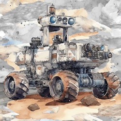 T6779 Joggingtyg Mars Rover (40 x 50 cm) 5-pack