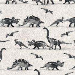 T5464 Joggingtyg Dinosaurer grå (5 m)