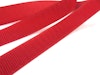 B336 Kardborrband 20 mm röd (hård) (25 m)