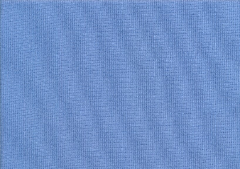 T6220 Ribbad mudd mellanblå (1 m)