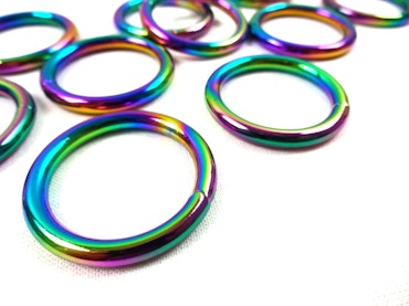 S250 O-ring 25 mm regnbågsskimmer (10/50 st)