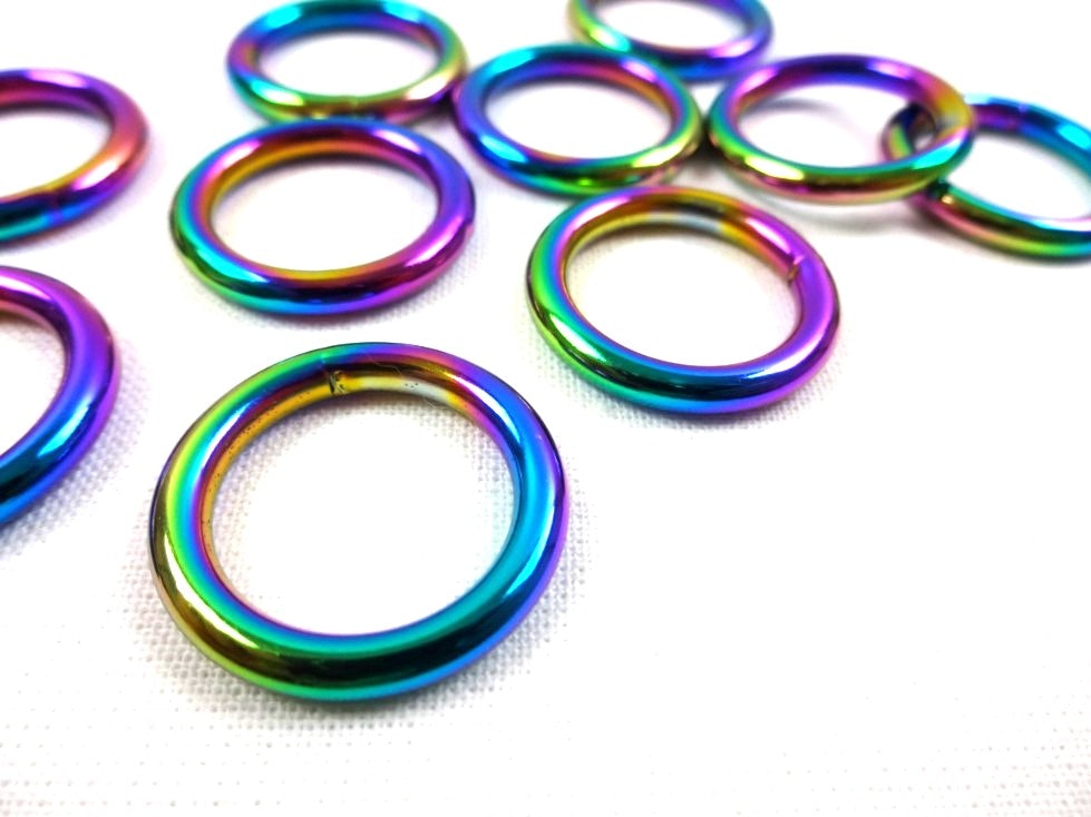 S250 O-ring 15 mm regnbågsskimmer (50 st)