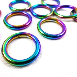 S250 O-ring 15 mm regnbågsskimmer (50 st)