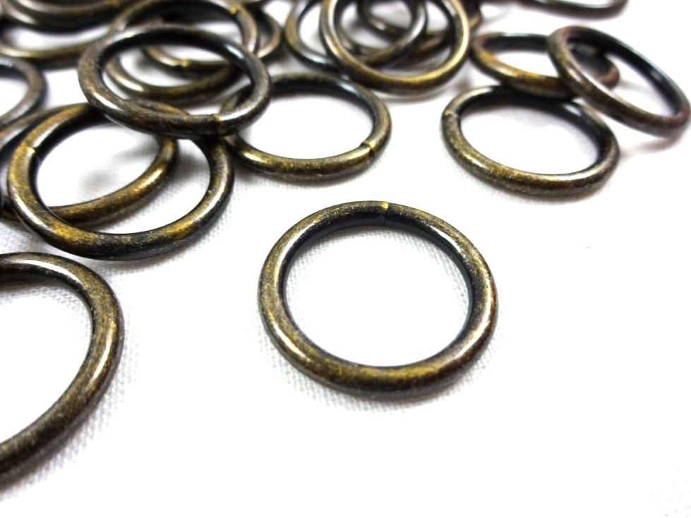 S250 O-ring 15 mm antikguld (100 st)