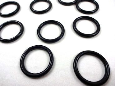 S250 O-ring svart 25 mm (10/50 st)