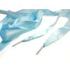B651 Satinbandssnodd med plaständar ljusblå (110 cm) (10 fp)