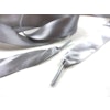 B651 Satinbandssnodd med plaständar grå (110 cm) (10 fp)