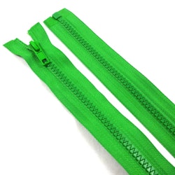D301 Blixtlås 35 cm delrin delbar 6 mm mellangrön (10 st)