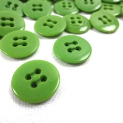 K010 Knapp 17 mm grön (2:a sort) (100 st)