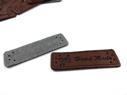M305 Märke Handmade mörkbrun (5/50 st)