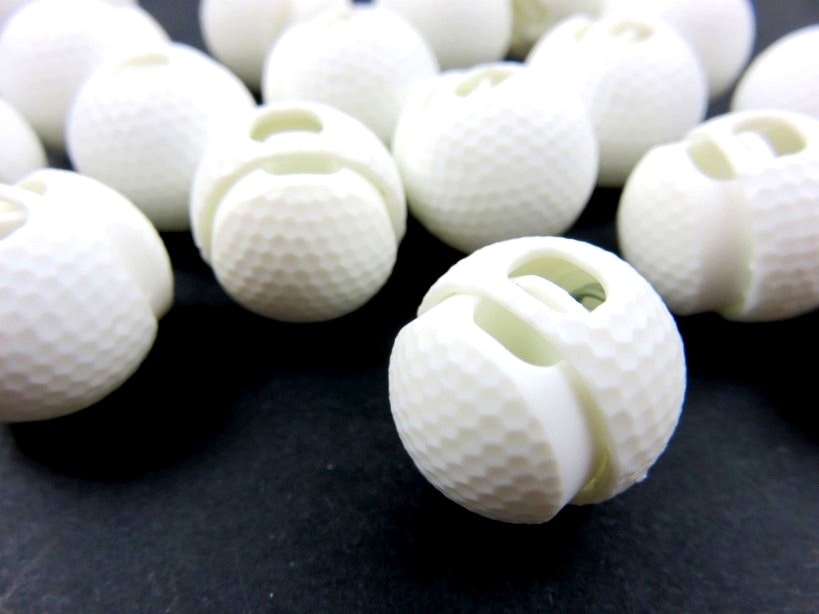S230 Snörlås Golfboll 18 mm vit (24 st)