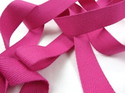 B600 Bomullsband 20 mm cerise (50 m)