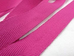 B600 Bomullsband 20 mm cerise (50 m)