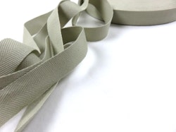 B600 Bomullsband 20 mm beige (50m)