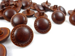 K420 Knapp 18 mm brun (25 st)