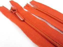 D105 Blixtlås 15 cm Opti 4 mm spiral ej delbar orange