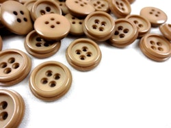 K278 Knapp 17 mm beige (25 st)