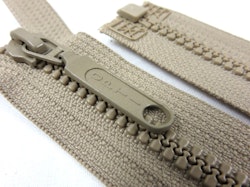D055 Blixtlås 55 cm Opti delrin delbar 6 mm beige