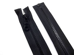 D376 Blixtlås 85 cm delrin delbar 6 mm svart