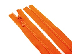 D105 Blixtlås 65 cm Opti 4 mm spiral ej delbar orange
