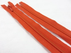 D105 Blixtlås 60 cm Opti 4 mm spiral ej delbar orange