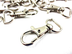 S691 Karbinhake 12 mm nickel (2/20/100 st)