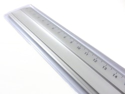 S423 Linjal aluminium 60 cm