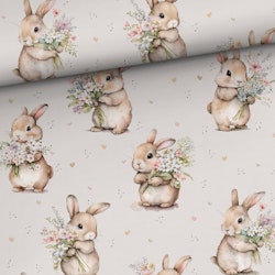 T7051 Joggingtyg Kanin med blomsterbukett (5 m)