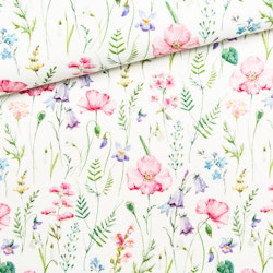 V1233 Bambuviscose Blommig äng (5 m)
