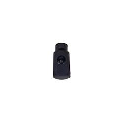 S811 Snörlås 6 mm svart (500 st)