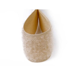 B340 Kardborrband 50 mm ljusbeige (mjuk) (25 m)