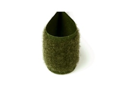 B340 Kardborrband 100 mm armegrön (komplett) (25 m)