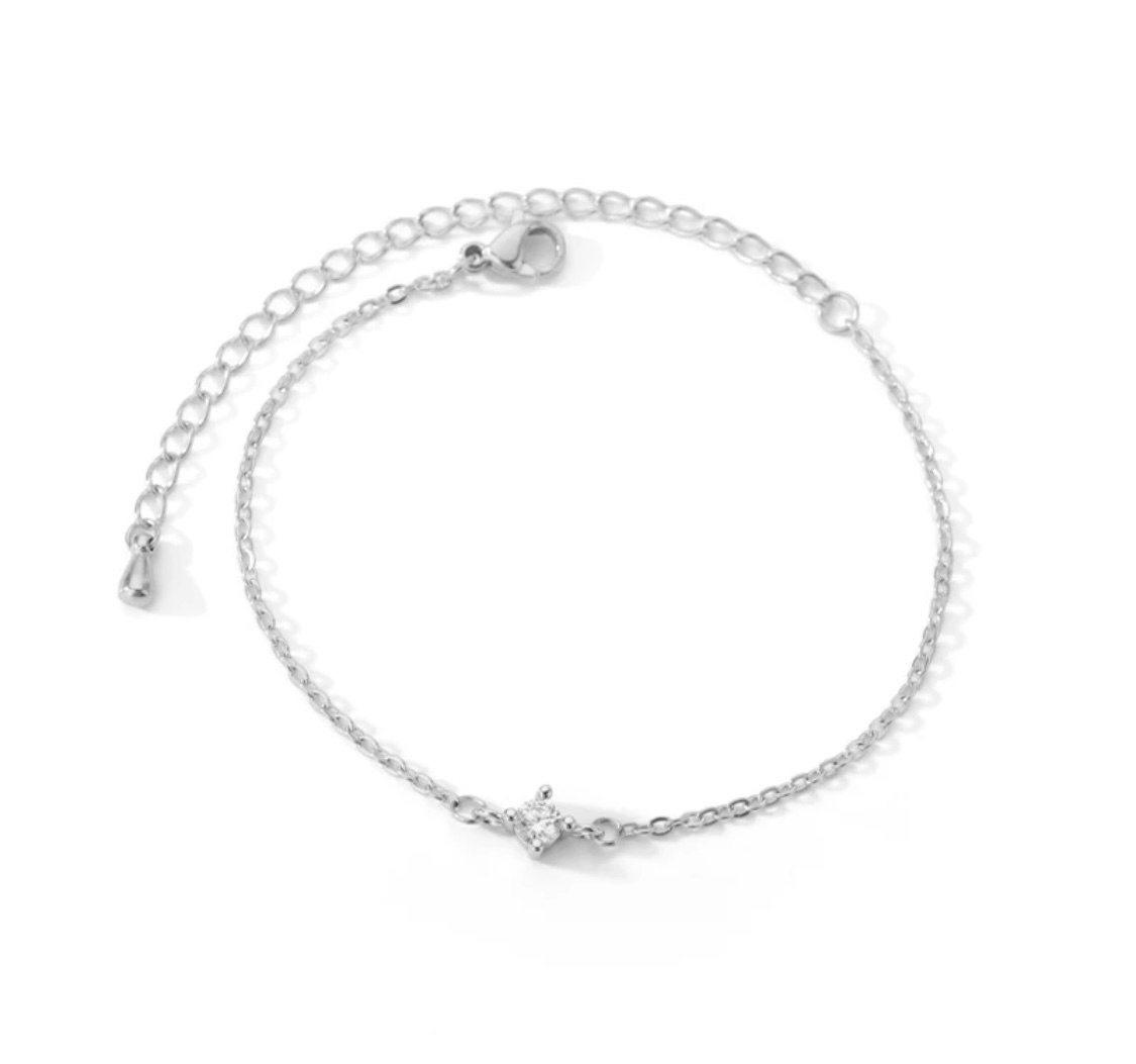 Armband minimalistiskt silver