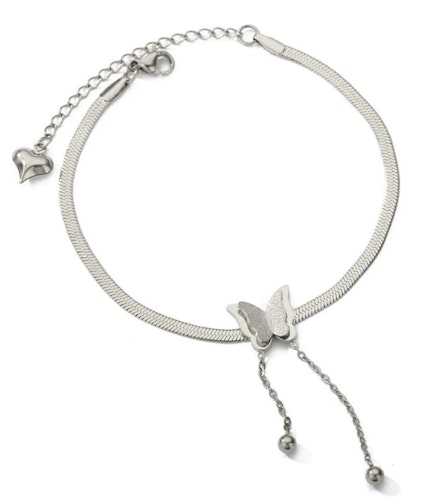 Armband - Silver - Butterfly - FJÄRIL