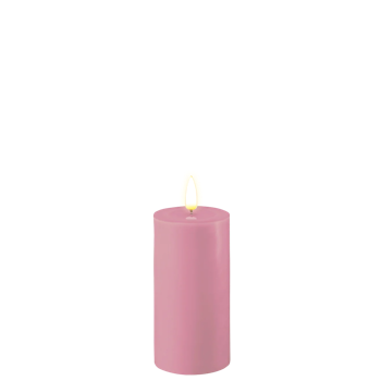 LED blockljus, Lavendel - 5 x 10 cm