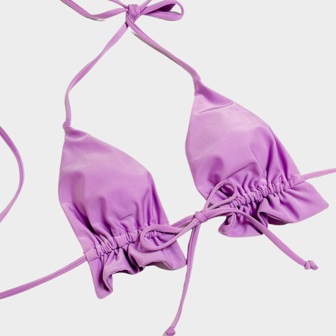 lila bikini topp